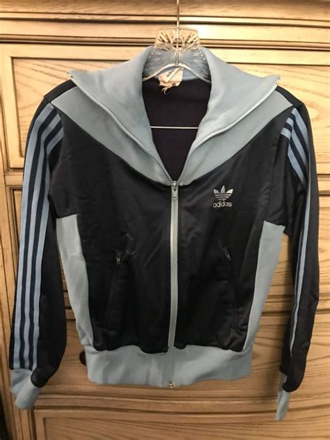 vintage adidas jacke 1970er weiß blau|Adidas 70er in Herren Vintage.